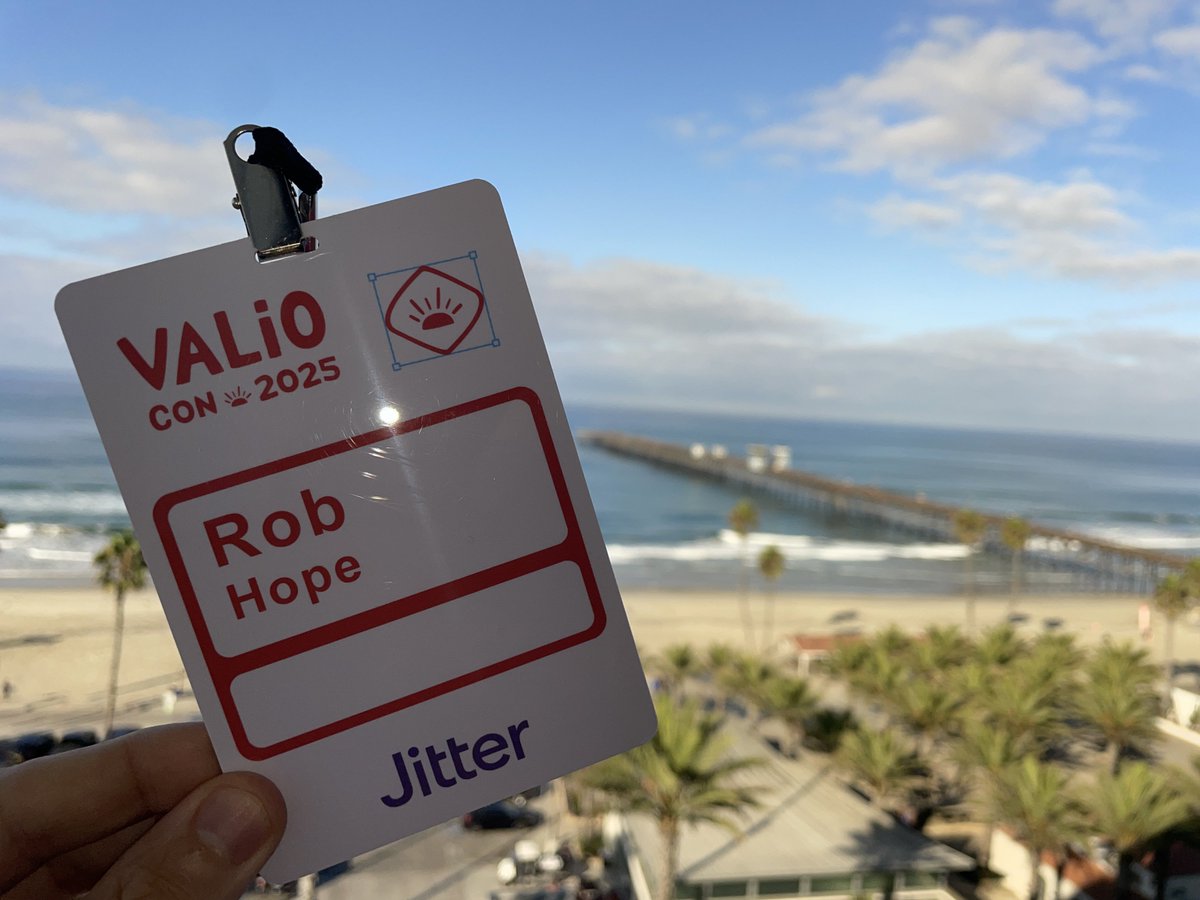 Good morning <a href="/valiocon/">Valio Con</a> - I’m on stage at 11h15 🌊
