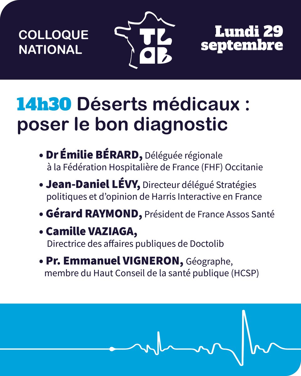 🚑 Déserts médicaux : poser le bon diagnostic

La première table ronde du colloque national du Laboratoire des initiatives territoriales (TLAB) s’interroge sur l’enjeu majeur qui touche aujourd’hui près de 9 millions de Français.

Un éclairage croisé sera proposé à partir de