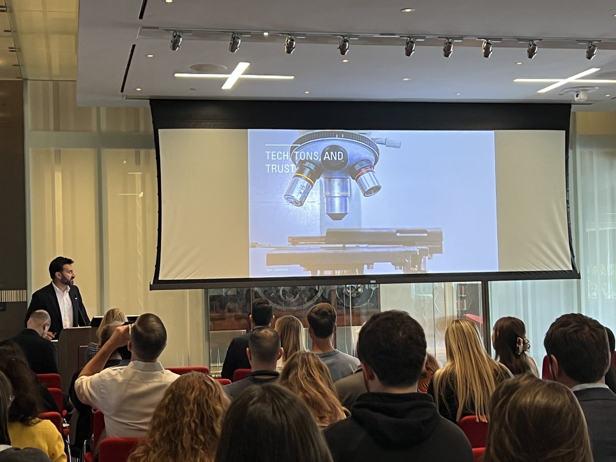 upennclimate's tweet photo. Thanks to Professor Ali Zaidi for an insightful seminar on how AI is shaping our environment, its impacts, and how to foster trust in these technologies. 🌍 See you next month for our Seminar Series with Professor Jisung Park! 
#pennclimate #artificialintelligence #climatechange https://t.co/wIWCa4h0WF