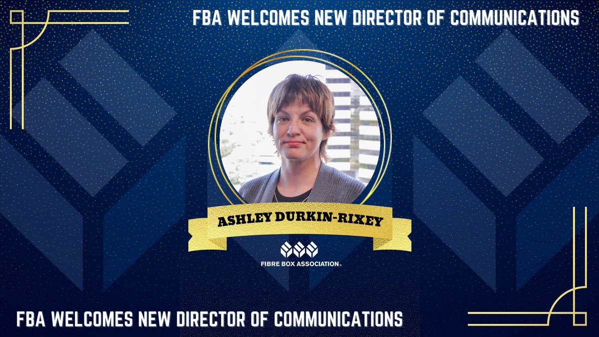 FBA is pleased to welcome Ashley Durkin-Rixey as its new Director of Communications.

Ashley joins FBA with an extensive background in strategic communications and stakeholder engagement, bringing deep experience in the trade association sector: tinyurl.com/y74sx9f5