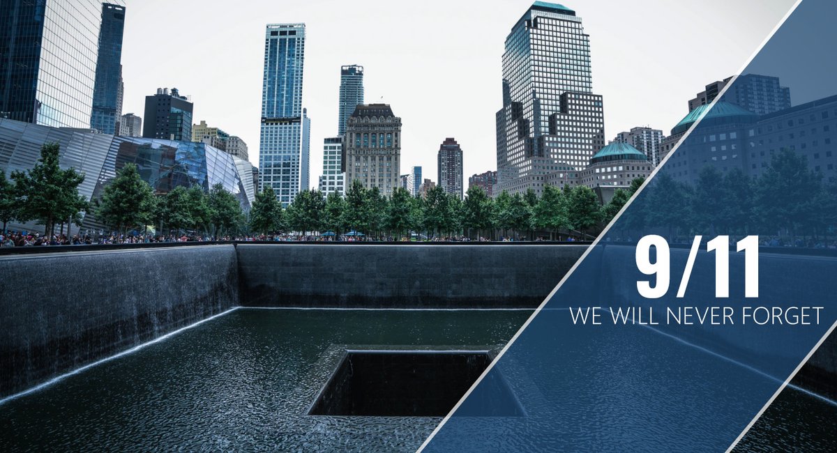 SourceBLDG's tweet image. Today, we remember the victims of 9/11 and the courage of the first responders and heroes who bravely worked to save lives against all odds.
#September11 #NeverForget #Heroes