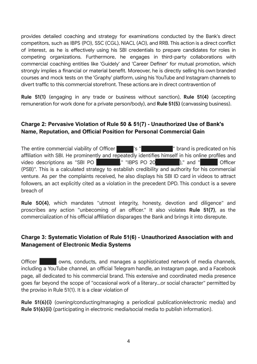 Hey <a href="/TheOfficialSBI/">State Bank of India</a>
For the past month, I’ve been receiving countless DMs from employees. I can’t ignore this anymore.  

This letter has already been mailed to your Chairman, and I’m attaching the public version here.  

📌 Context: On one hand, some of your employees openly