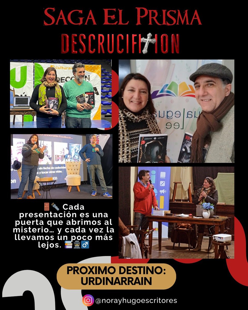 📚✨ Llevamos el misterio, el suspenso y el terror a cada rincón donde nos reciben… porque lo oculto siempre tiene más para revelar👁️🖤
#Lectura #Libros #Misterio #Thriller #Horror #Bookstagram #WritersOfInstagram #RMDay2025 #I_NxDAMIANI