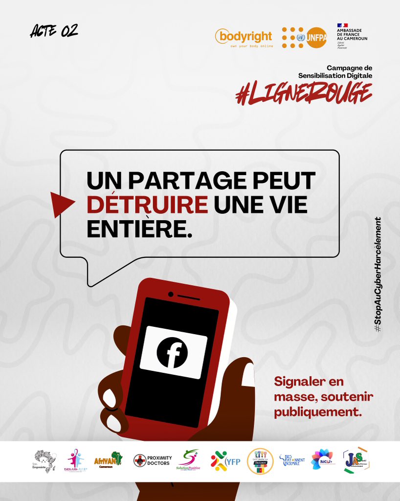 SonEmpreinte's tweet photo. Sur les réseaux, un clic peut sembler anodin. Mais pour la personne qui subit le cyberharcèlement, ce clic peut être une blessure supplémentaire, parfois irréparable.

👉 Ne sois pas complice.
👉 Signale en masse les contenus violents.
👉 Soutiens publiquement les victimes. https://t.co/DFZheCCDwr
