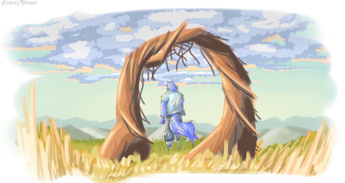 SpacifyManters's tweet image. And we danced in the room
Grew our heart a bloom
I stopped right there
You've found a new home
And I should be happy

Stars and Rabbit - Man Upon the Hill

#furry #furryartist