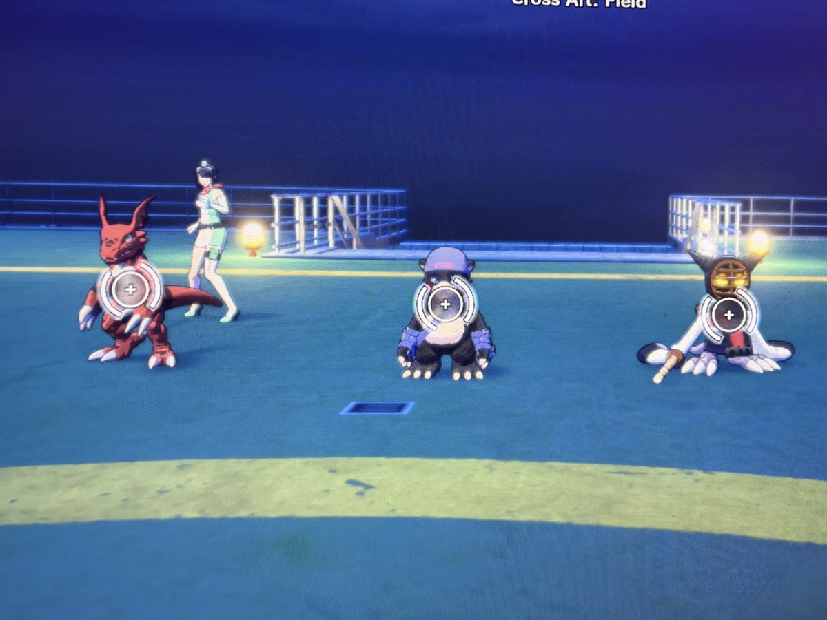 Love playing the Demo for #DigimonStoryTimeStranger and having a Digimon World 2003 team 🥰