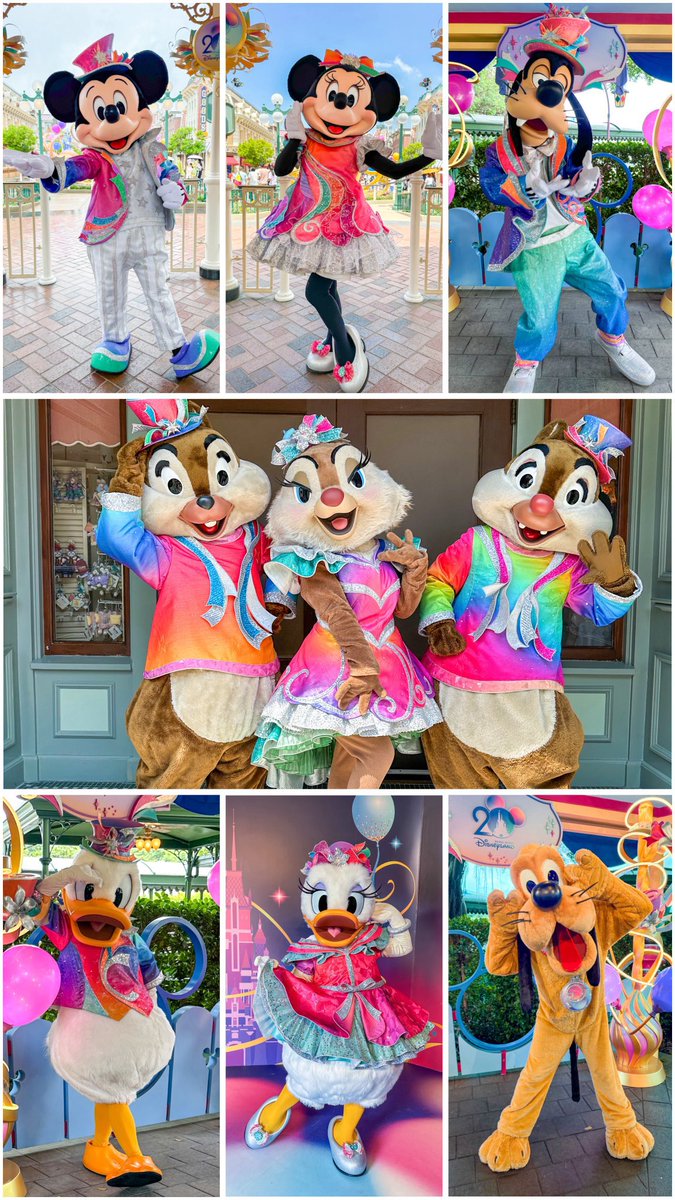 香港ディズニーランド🏰
20周年おめでとうございます🎈✨🥳