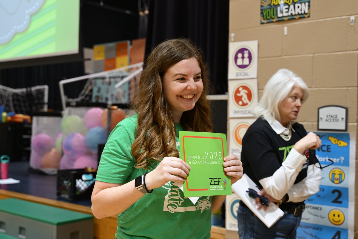 Your applications are in! We are eager to pour through the submissions for this fall’s Classroom Grants. ZCS educators are dreaming big for their students and we recognize it. Keep an eye out in October as we announce who the grant recipients are - and their stories. 📖