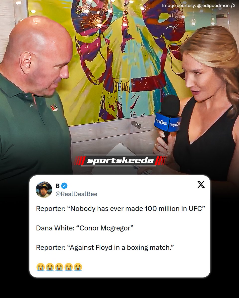Reporter cooked Dana White 😭

#Boxing #MMA