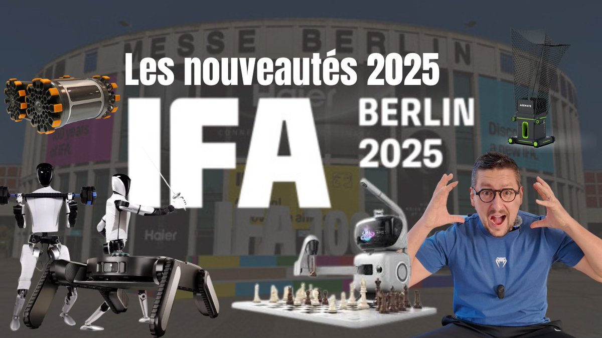braindegeek's tweet image. #Concours Je vous offre un smartphone à plus de 800€ pour fêter les 70 000 abonnés sur Youtube, c&apos;est simple il suffit de regarder mon VLOG de l&apos;IFA et me dire le produit high-tech que tu préfères dans la vidéo dans les commentaires sur Youtube : youtu.be/aiHhE1ZBW8w?si…