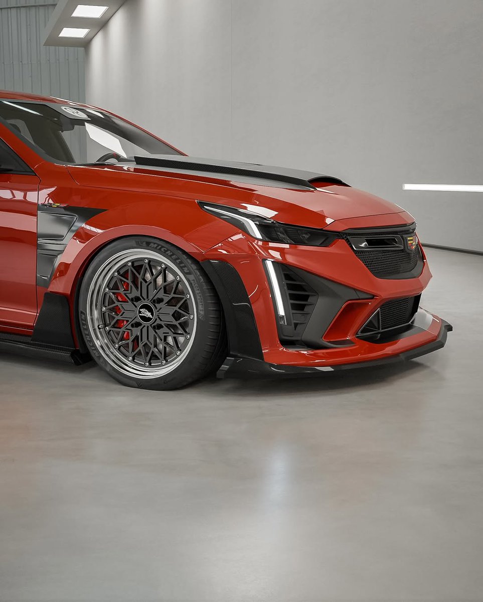 A Red Cadillac CT5-V Blackwing. ❤️❤️