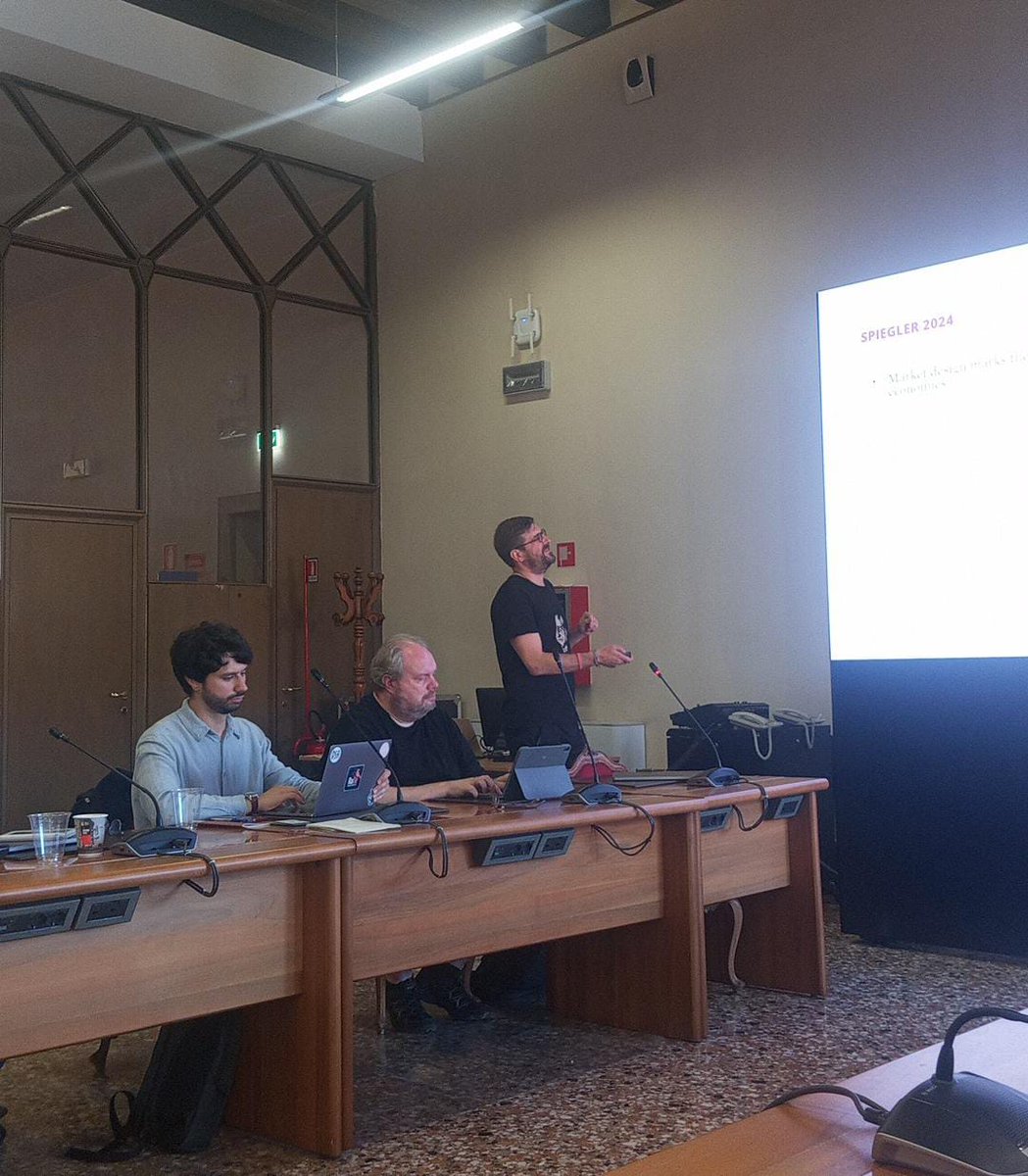 And a paper by Ivan Boldyrev on 'A Bigger Game: Criticizing Market Design Models'
#ENPOSS2025