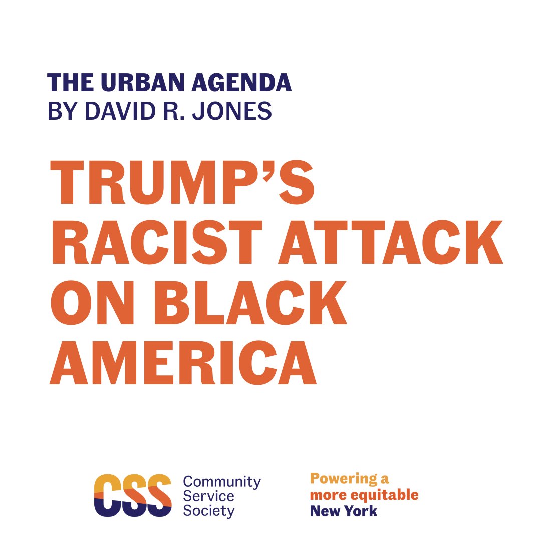 CSSNYorg's tweet image. People of conscience must stand against the Trump administration as it tries to rewrite history and drag us back to an era of second-class citizenship for people of color.
Read this week's Urban Agenda by CSS President & CEO, David R. Jones.
amsterdamnews.com/news/2025/09/1…