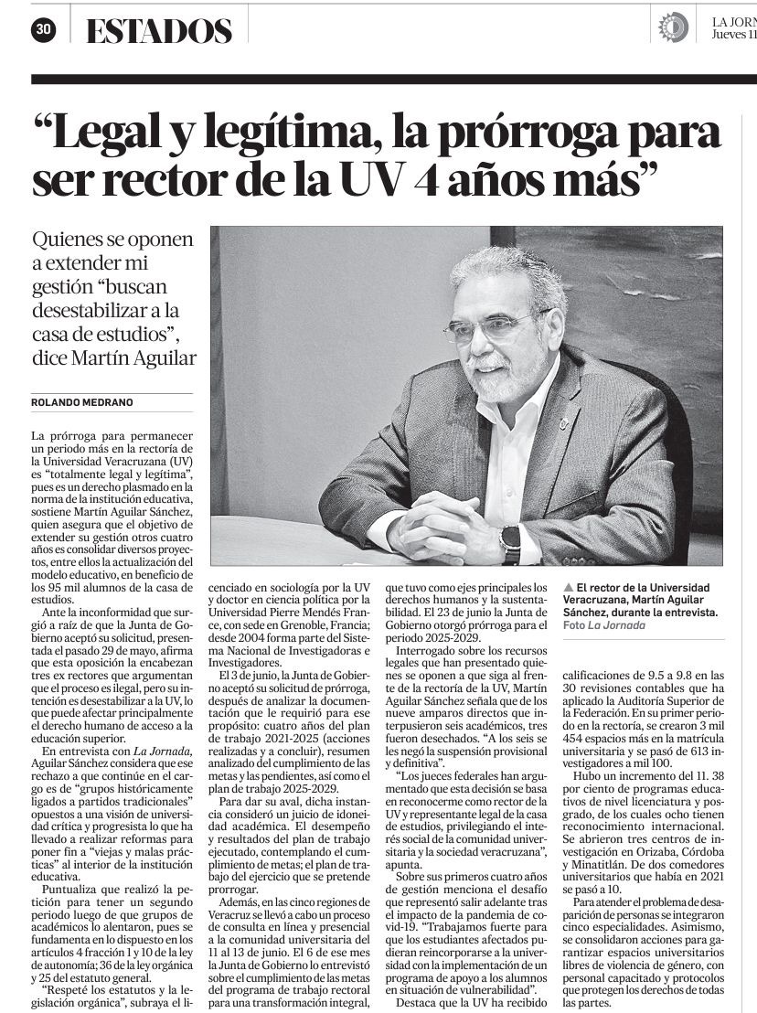 peniley_ramirez's tweet photo. Dice el rector de la UV que la prórroga de sí mismo es legal, que todo está bien y que bravo, rector, por quedarse al frente de la Universidad.

Qué viva el rector, cree el rector. 

Más años frente a la UV, dice el rector.

Quienes se oponen no entienden qué grande, legal y necesario es el rector, dice el rector.