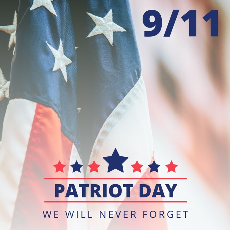 Today we take time to remember and honor those we lost on this day. Take time today to reflect, remember, and cherish those around you. #NeverForget