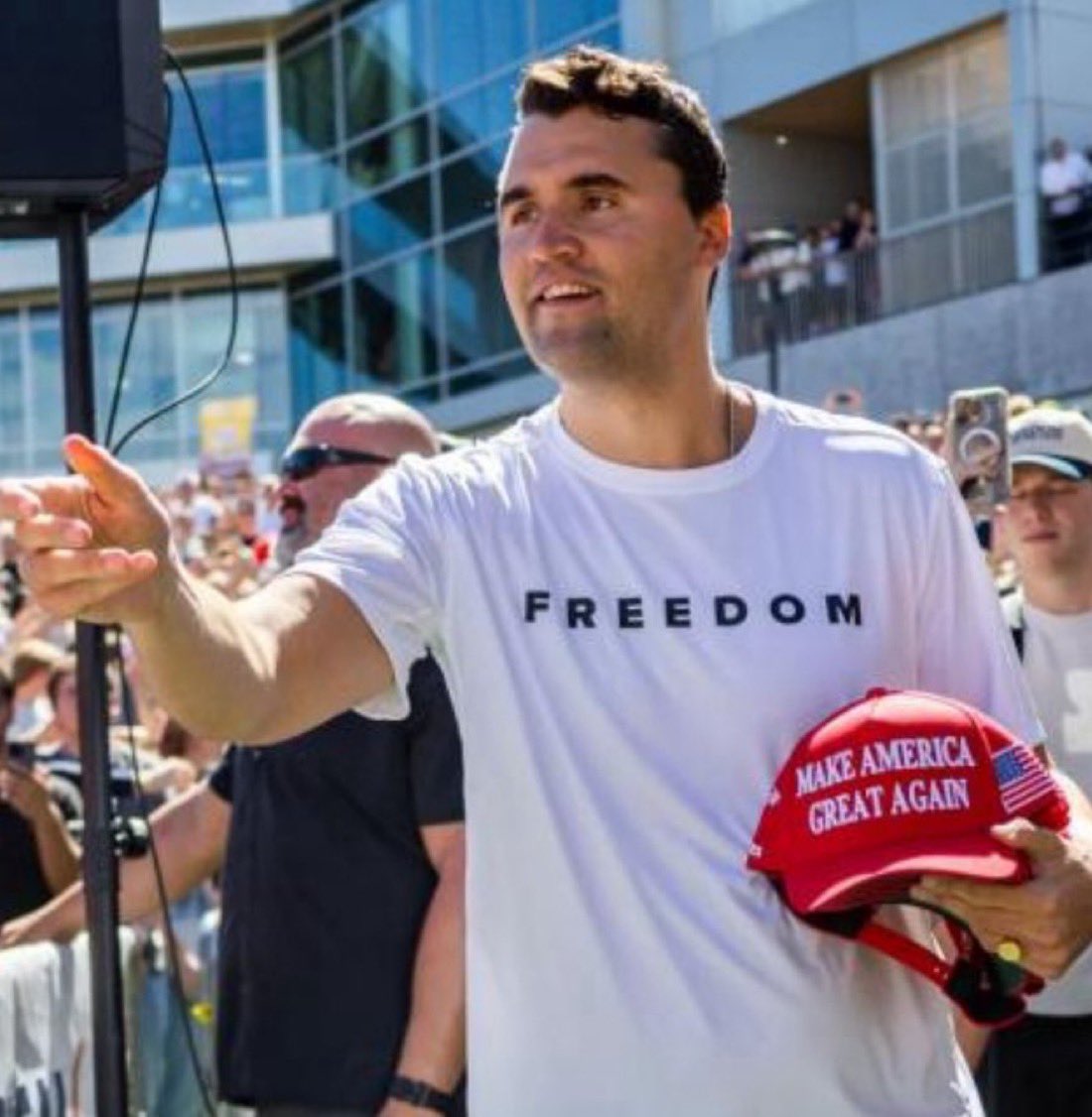 stopvaccinating's tweet photo. Admittedly, I never really followed Charlie nor even knew who he was - I just knew the name and that he was conservative.

Now I’ve watched multiple videos and read dozens of first hand interactions with him.

He had the capacity move an entire nation to freedom!!! 

Now it makes sense why the Evil Doers assassinated him, PUBLICLY. To send shockwaves through our collective consciousness that TRUTH will not be tolerated.

I hope and pray that his death becomes a catalyst for everyone to get involved in this fight against the Evil Doers running this planet, and that we take them down once and for all.

Rest in peace Charlie.