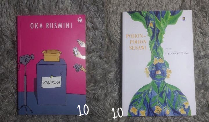 whonascent's tweet photo. 📚wts preloved books📚

- hmu for condi
- nego tipis
- manual/oren🍊
- dom jateng

!! ada beberapa novel yg aku highlight pake stabilo!!

pandora, pohon-pohon sesawi, almost 10 years ago, damar kambang, memori 4 musim, mencari simetri

#WTS https://t.co/l5nXTos3QB