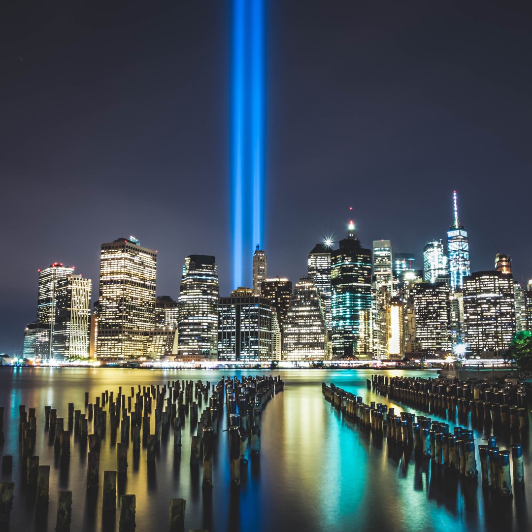 Join us in remembering the lives lost on 9/11.  We honor the bravery of our first responders and unite in remembrance. 

Never forget.