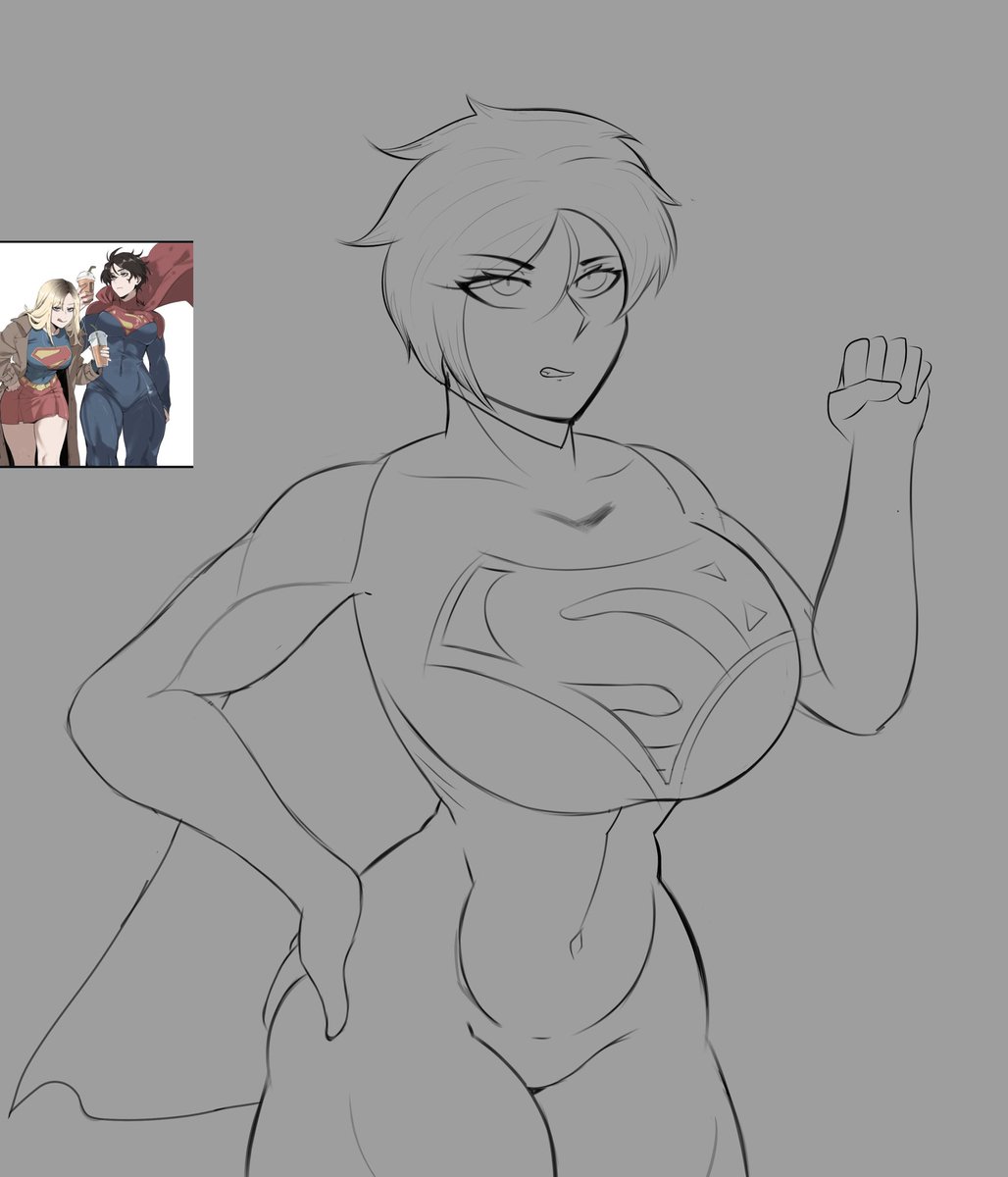 Aca haciendo fuertotas tomboys ricas con el estilo del escriba
#SUPERMAN