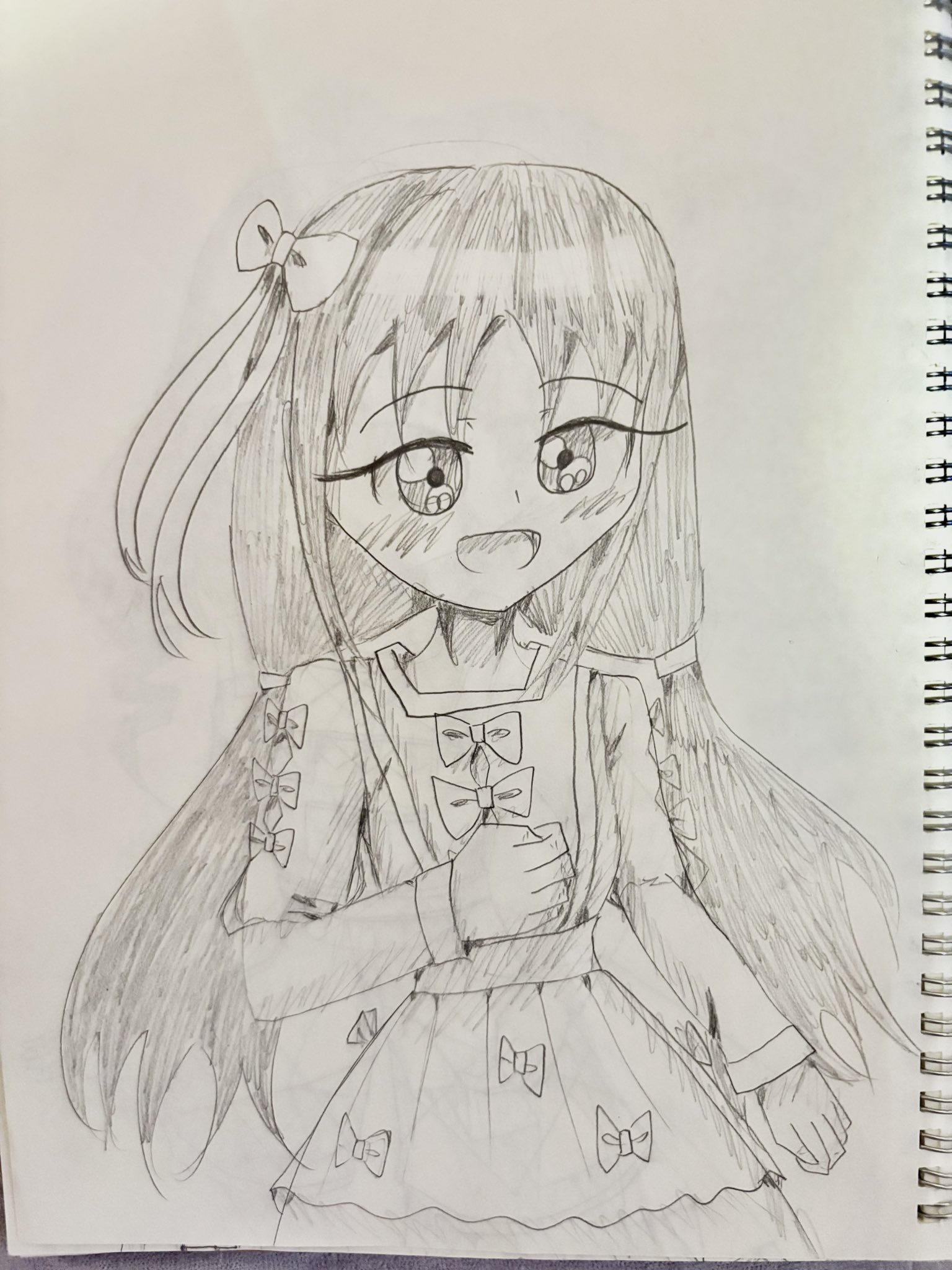 リ*メ様 オリジナル手描きアナログイラスト23 リ*メ様 オリジナル手描きアナログイラスト23 リ*メ様