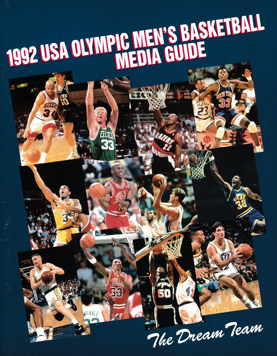 USA Olympic Men’s Basketball Media Guide
1992
#Jumpman #AirJordan #MichaelJordan #Jordan #Mj #ChicagoBulls #Chicago #Bulls #NBA #Mj23Covers