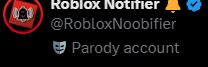 RealCursedGuy's tweet photo. @RobloxNoobifier daily reminder that roblox players cannot read https://t.co/MRZhpu652g