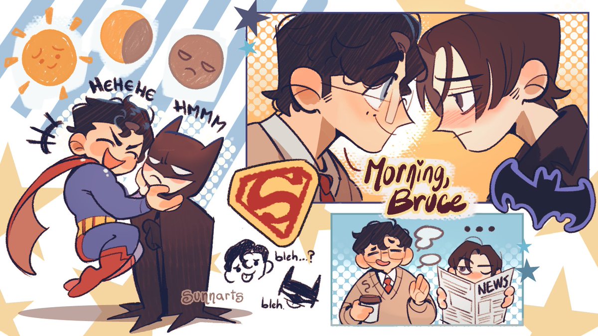 sunnarts_'s tweet image. #superbat #DC 
obsessed with THEMM