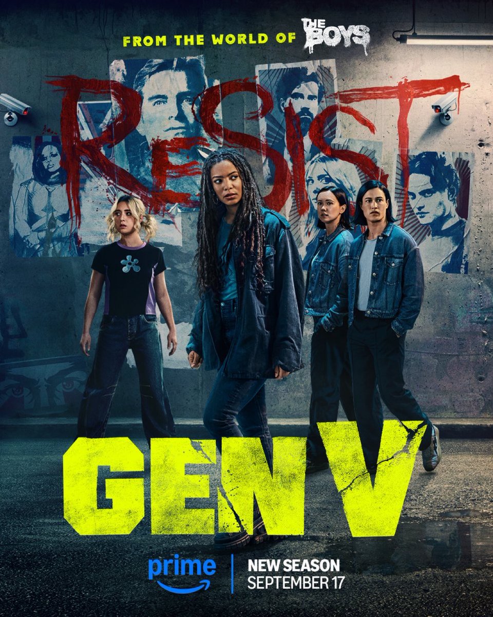 TheBoysOOCC's tweet photo. ‘GEN V’ Season 2 Releases in just 6 DAYS!

The Rotten Tomato Score is set to drop in 3 Days. #TheBoys | #GenV https://t.co/STM55rIy4A