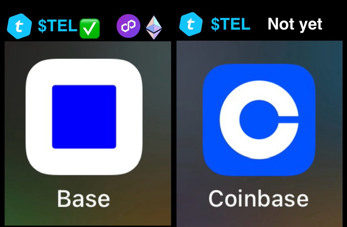 Yes, $TEL is available in Coinbase Wallet on the Base network (via DEXs), but it’s not in the Coinbase exchange app yet. You can swap to $TEL on Base using ETH or Polygon.