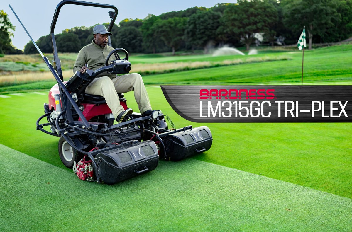 Baroness_USA's tweet image. Everyone’s favorite Tri-Plex Mower | Baroness LM315GC
#Baroness @baronessuk  #LM315GC #OnTheCourse #GolfCourseMaintenance #GolfCourseEquipment #GreensCare #TurfManagement #qualityondemand