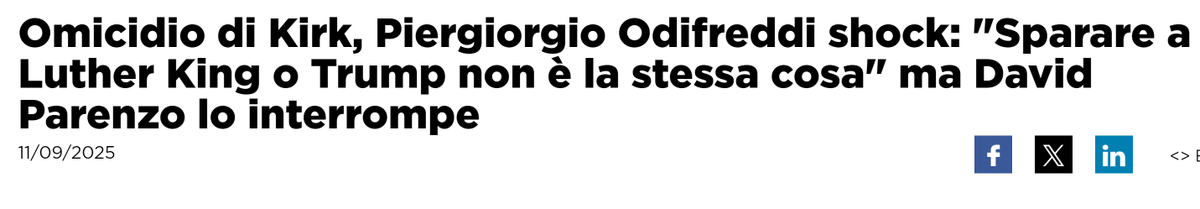 Scusate se ne approfitto per parlare di me, non lo faccio mai. A quanti mi chiedono come mai non vada nei media novecenteschi e in particolare in televisione, rispondo senza alcuna ironia né superbia che non ci vado perché non voglio essere assimilato a gente come Odifreddi.
