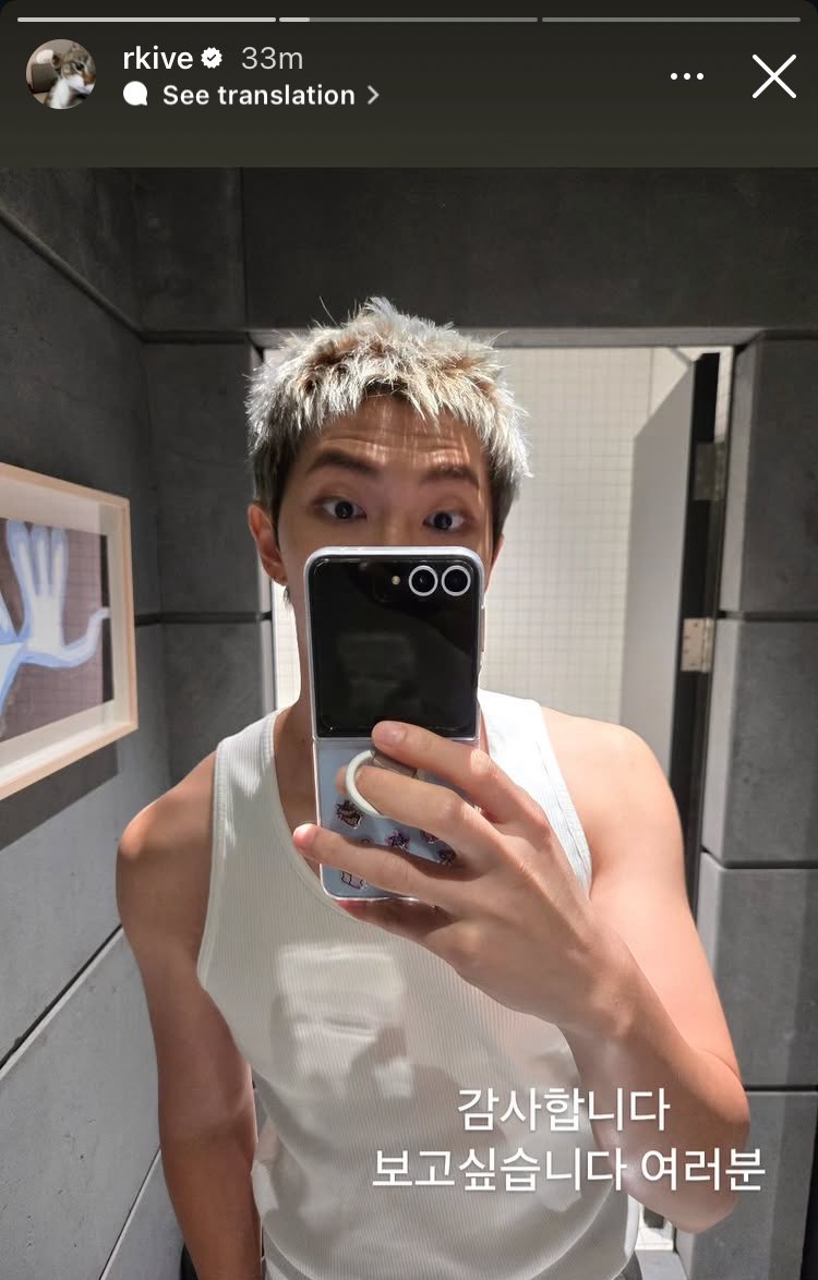 Joonie I miss you too! My love has colored his hair 😭 its Joonie daaaaay 🫶🏼