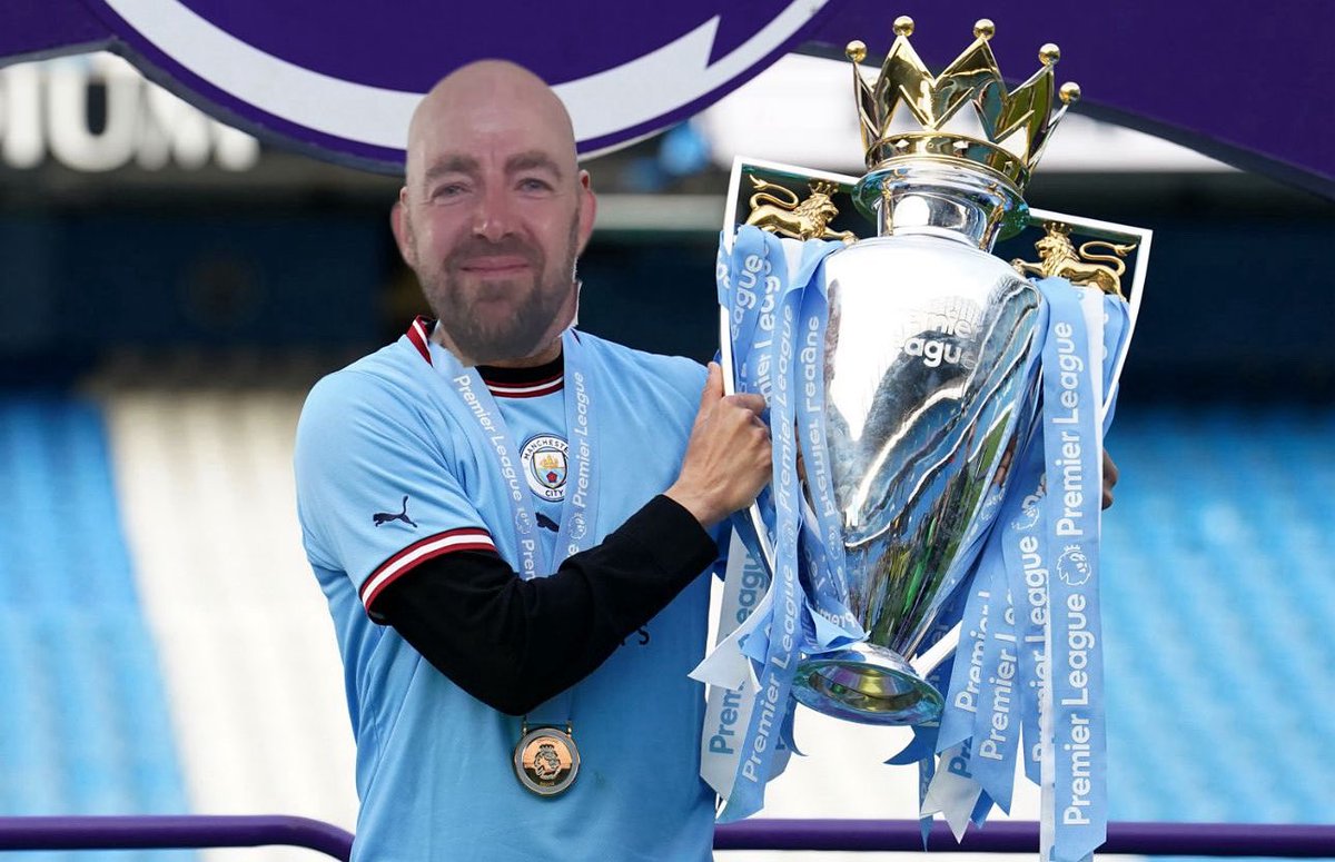 Please join us in wishing Mark Montgomery a very Happy Birthday 

Spends his spare time coaching Wortley Under 13s football which has earned him the nickname “pep” due to his tactical nous and baldness it was inevitable 👨‍🦲 

Mark is a diamond, hard grafter thoughtful funny as
