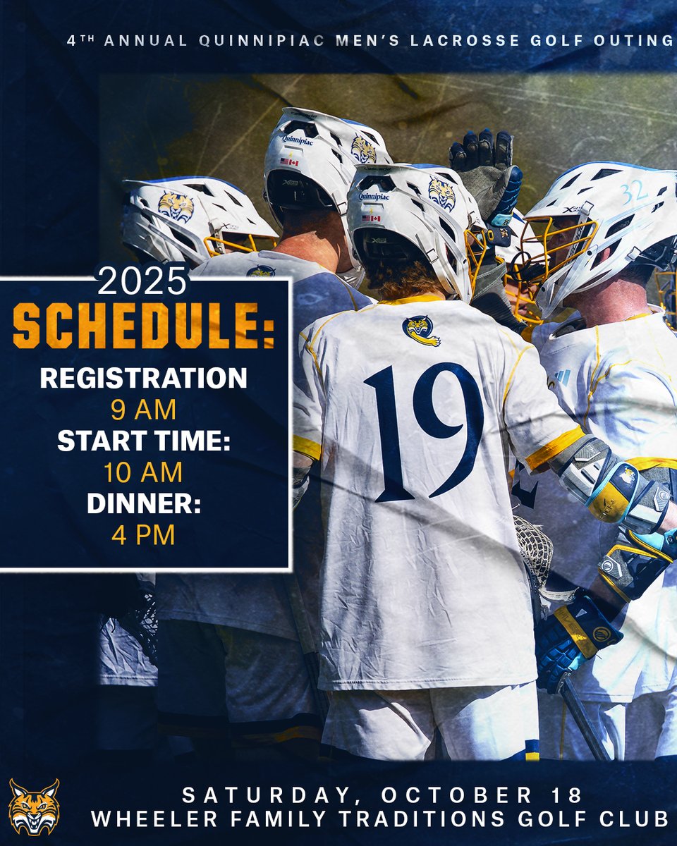 Our 4th Annual Golf Classic is just over a month away!

Register: bit.ly/41MZ9Zg

See you there, #BobcatNation!
