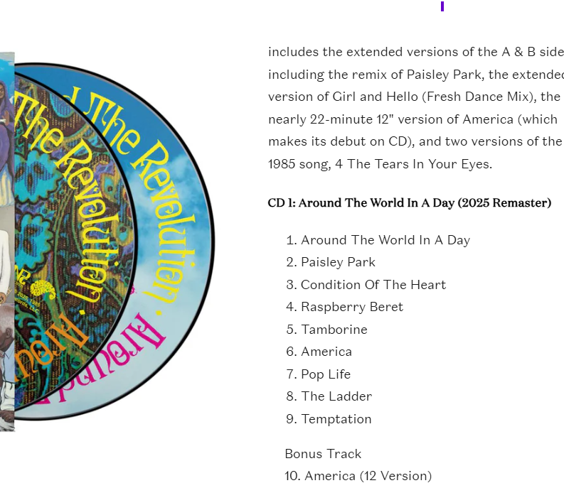 No more candy 4 U! The 'bonus track' is gone. Can't have any new music out there now can we.