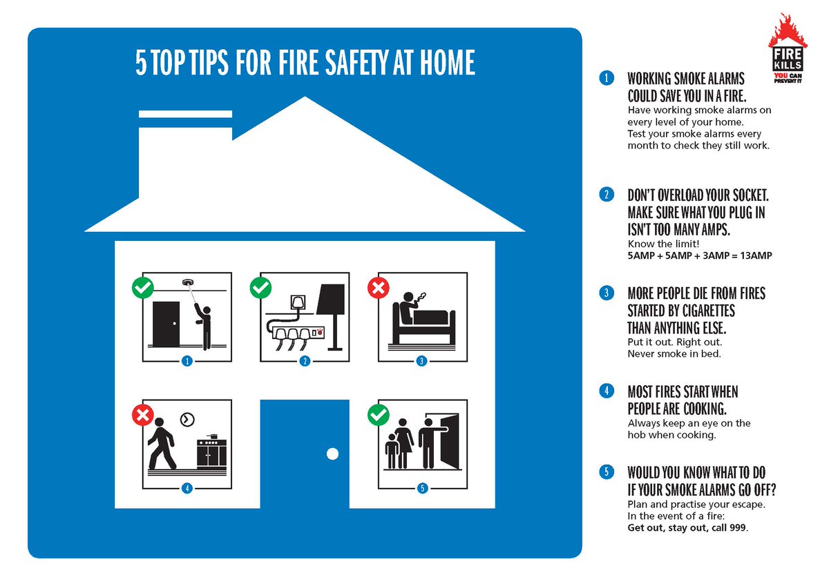 Before you head off to bed, some simple fire safety checks can save your life. These top tips will only add a couple of minutes to your day, but will significantly reduce your risk of a fire.

For more information, visit our website dwfire.org.uk/safety/safety-…