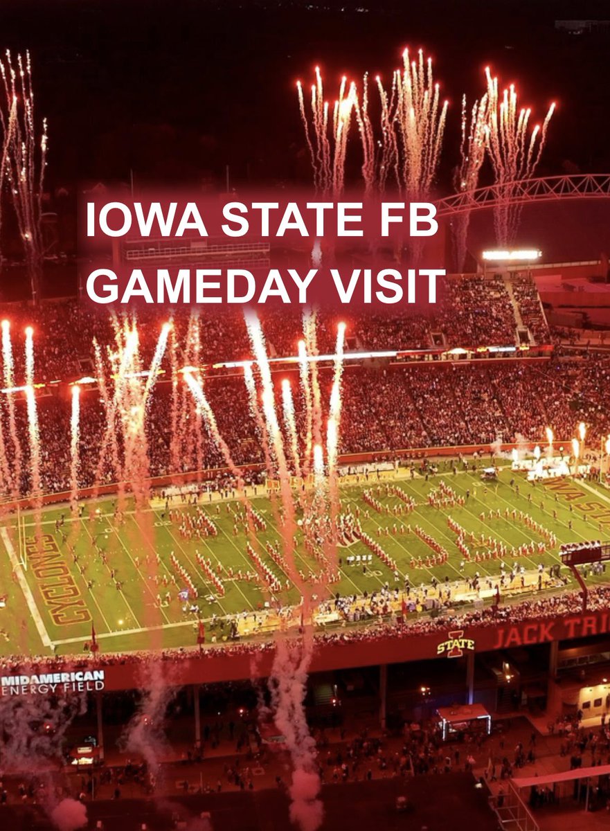 Thank you <a href="/DerekHoodjer/">Derek Hoodjer</a> for the Gameday invite! <a href="/KuemperFootball/">KuemperFootball</a> <a href="/CoachSteinKHS/">Coach Steinkamp</a> <a href="/BoltIowa/">Carroll Chargers</a> <a href="/PrepRedzoneIA/">Prep Redzone Iowa</a>