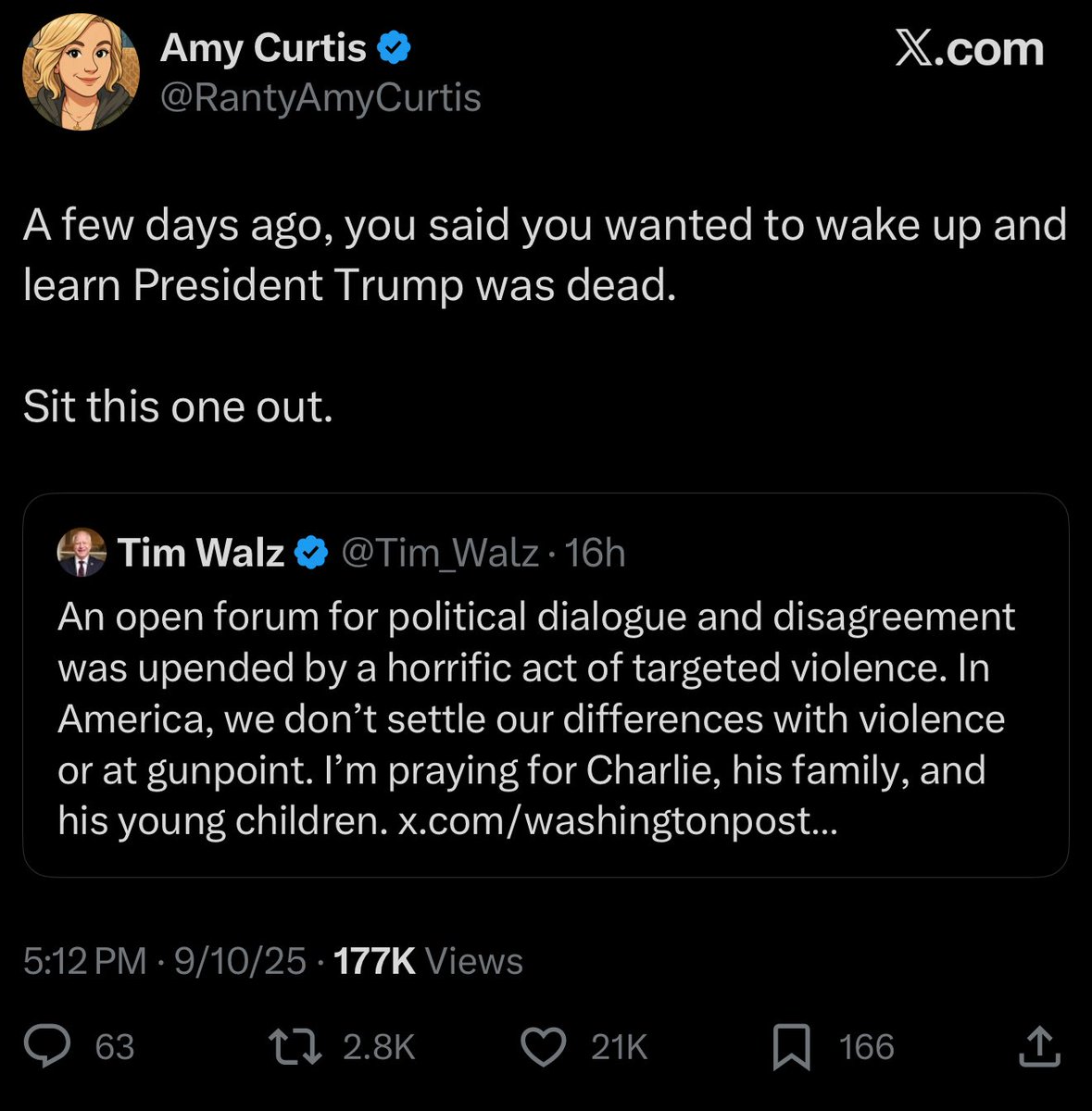 Calling all shoppers: there is a discount on Aisle 9 for cans of whoop ass served by <a href="/RantyAmyCurtis/">Amy Curtis</a>. BOGO for the next hour.