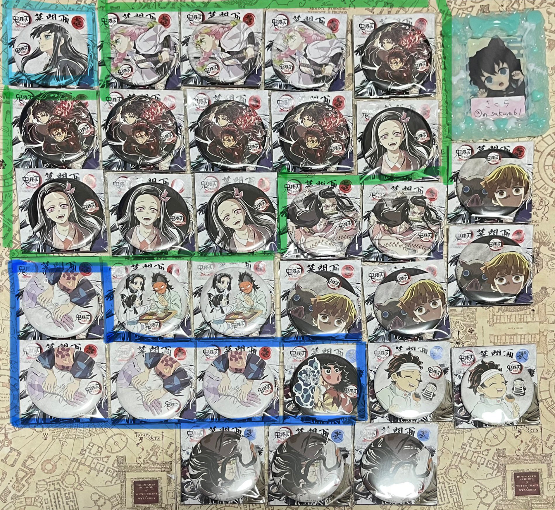 鬼滅の刃 全集中展 缶バッチ 時透無一郎 産屋敷 我妻善逸 嘴平伊之助 憎珀天 鬼滅の刃 全集中展 缶バッチ 時透無一郎 産屋敷 我妻