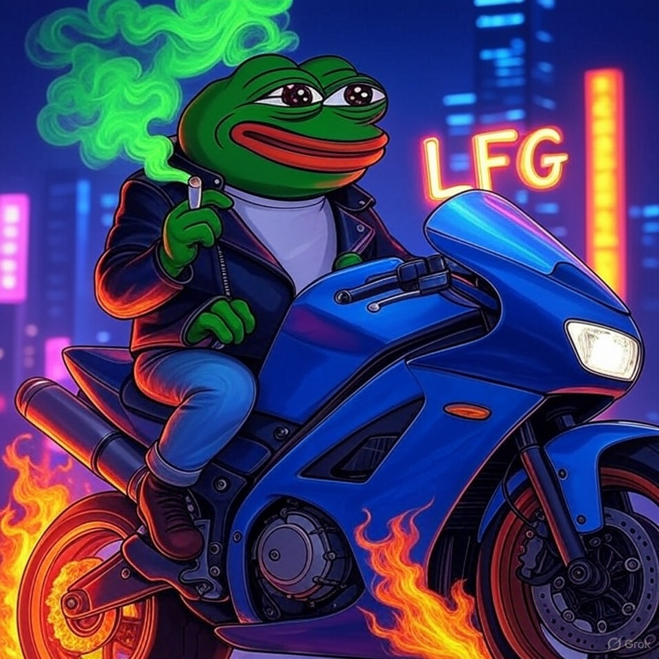 🔥 Buckle up, crypto crusaders! Pepe’s blazing through the neon-lit future on his fiery steed, puffing green smoke and shouting LFG for PEPECASHVU! This slick frog is set to rocket this meme coin to the moon grab your seat, <a href="/PEPECASHVU/">PepeCash | Official Meme Coin</a> @BigBen__Fx