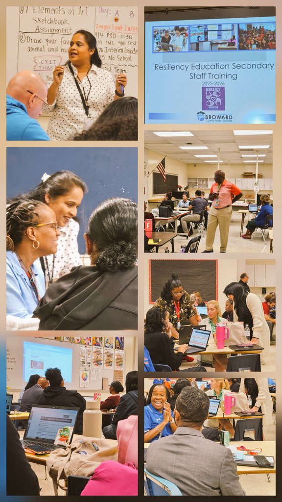 DrSanaullahS25's tweet image. Resiliency Education = empowering teachers with tools to build student skills for life. 🌱
Collaboration + reflection = stronger classrooms. 💛
#ResiliencyEducation #LeadershipInAction #MissionAPossible #BCPSLeadership @PHS_Colonels @apSanon @Alin_Andre1 @PHS_Shannon @apsrios