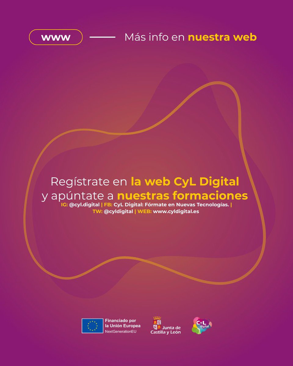 ⛰️ Descubre las “Apps de Montaña” en nuestro ciclo de webinars gratuitos (7,5h).
✨ Completa el ciclo y recibe una sorpresa especial.

👉🏻 t.mtrbio.com/appsdemontana

#CyLDigital #AppsDeMontaña