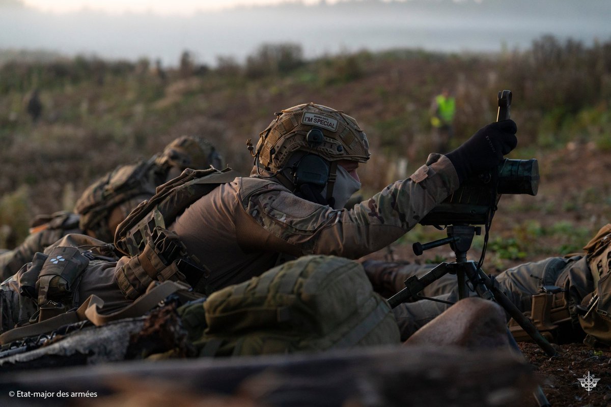 💥 French snipers of the @natobgest ensured the neutralization of long-distance targets 🎯 

#nato #FrenchForces #Estonia #army #military #soldier #StrongerTogether