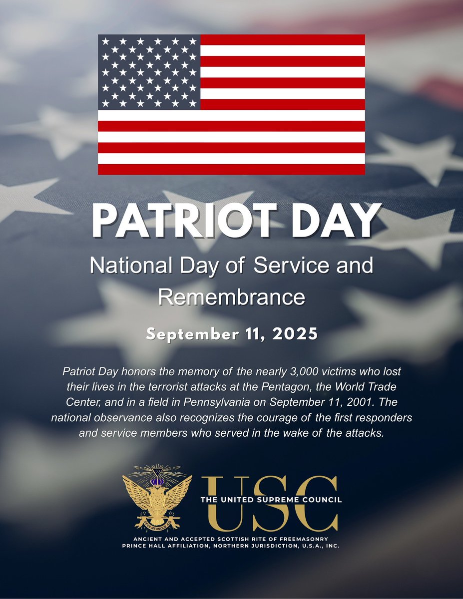 The United Supreme Council, NJ, PHA tweet media