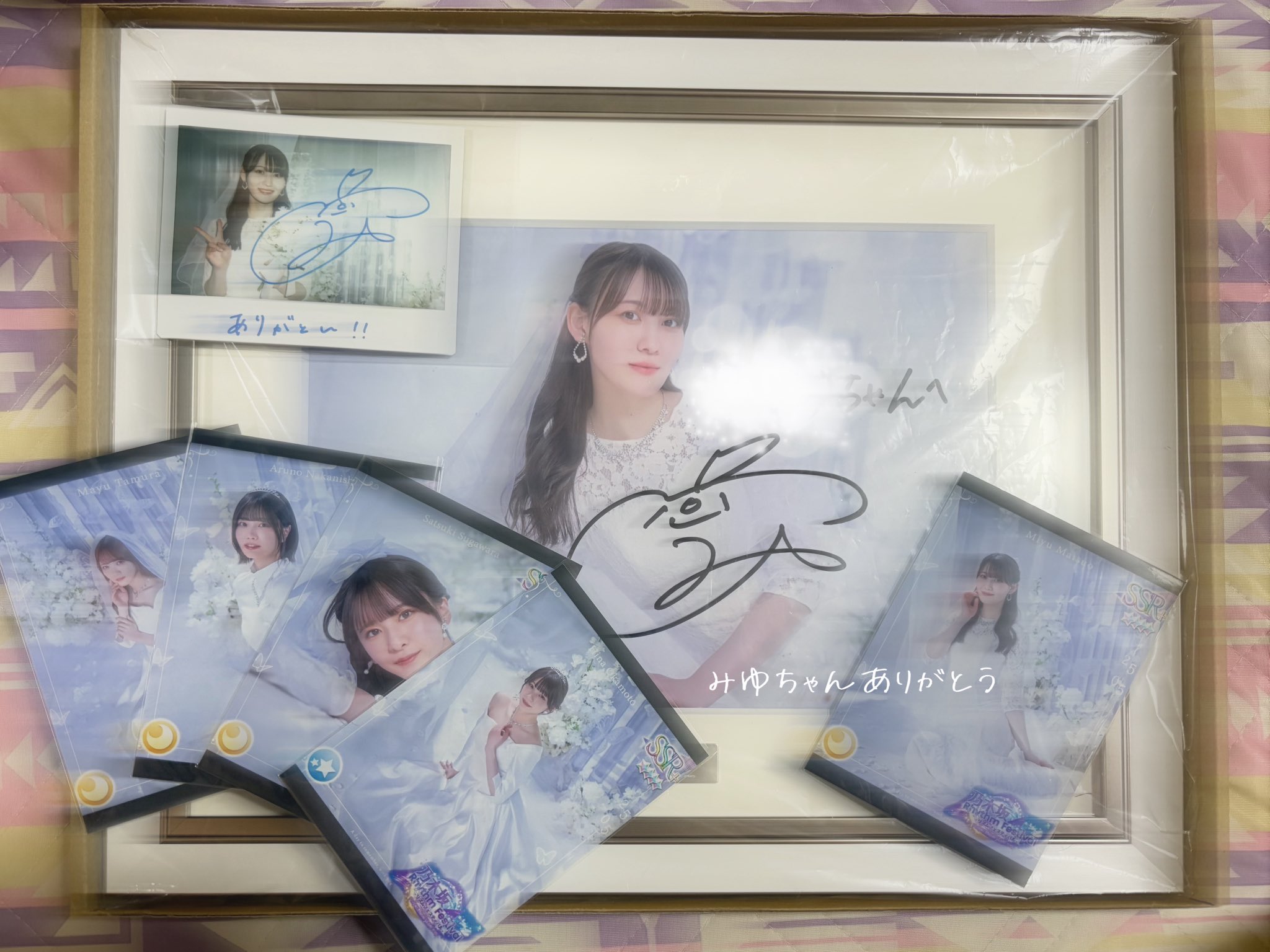 乃木フェスオリジナル　直筆サイン入りボイスPOP 松尾美佑 m78839259507_1.jpg?1726316762