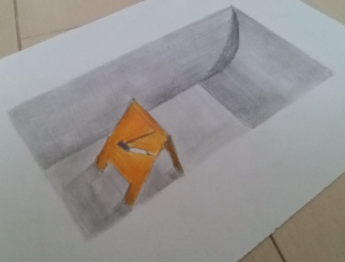 NekokichiOekaki's tweet photo. Cleaning in progress
#トリックアート #art #3D #drawing #trickart https://t.co/5CHc46ZWci