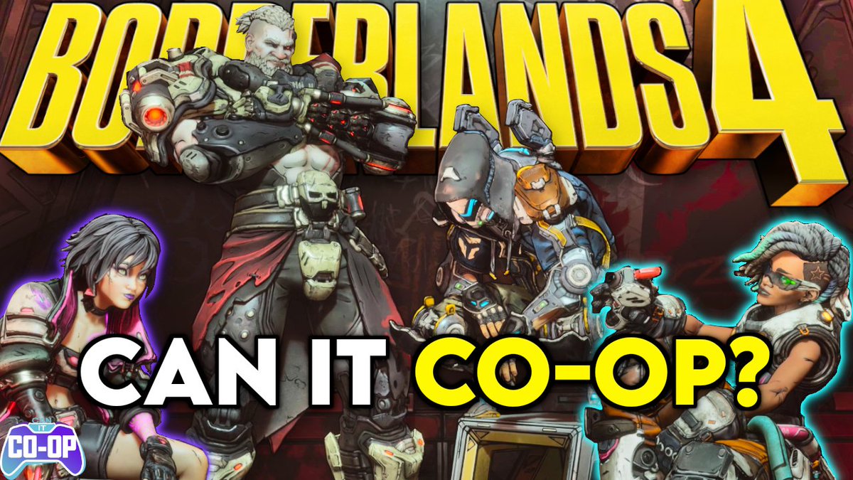 Is Borderlands 4 more fun with friends?!

The Can It Co-Op team is here to tell you everything you need to know about playing co-op in Borderlands 4.

📺youtu.be/_Z0dHAUGuIo

#Borderlands4