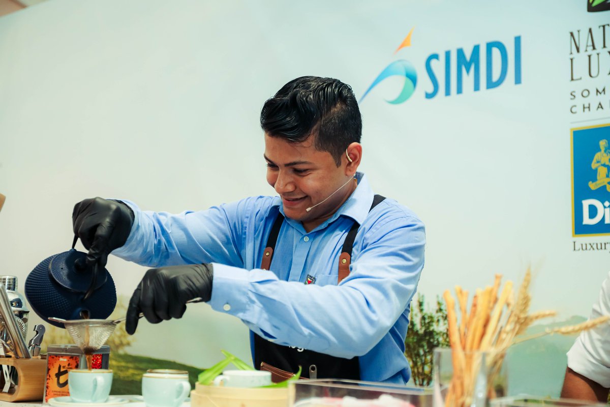 SIMDIgroup's tweet photo. The first-ever Dilmah Natural Luxury Sommelier Challenge in the Maldives was an exciting two-day event showcasing the nation’s finest culinary and beverage professionals.

Congratulation to the champion Somerset Hotel (Mr. Sadun &amp; Mr. Wicum), winning USD 7,500 in prizes. https://t.co/tEpMFSDCUq