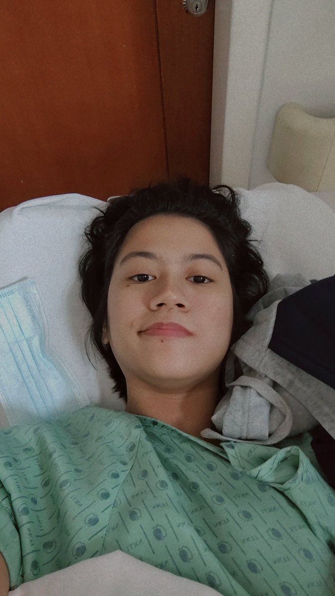 ginnyiell's tweet photo. Jgh from NKTI. 
Finally, renal biopsy done ✅
After 2 months pa result huhu sana hindi malubha ang findings ni Dr.

Pray lang ng pray 🙏
Makakaraos din and makakabangon muli

For now wala munang bangon bangon dahil whole day bed rest for 2 weeks muna 😅☺️☺️ https://t.co/paucX0KbHs