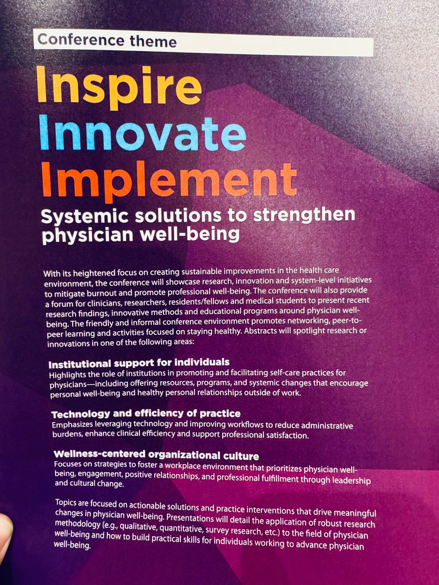 What a theme #ACPH2025 spotlighting 🔭 **systemic** solutions to strengthen health worker #wellbeing. 

Thrilled to be amongst the crew advancing this science &amp; can’t wait to share the latest 📰 on WHY taking a systems lens is critical. 

<a href="/AmerMedicalAssn/">AMA</a> <a href="/UCLAAnes/">UCLA Anesthesiology</a> <a href="/ASALifeline/">ASA®</a>
